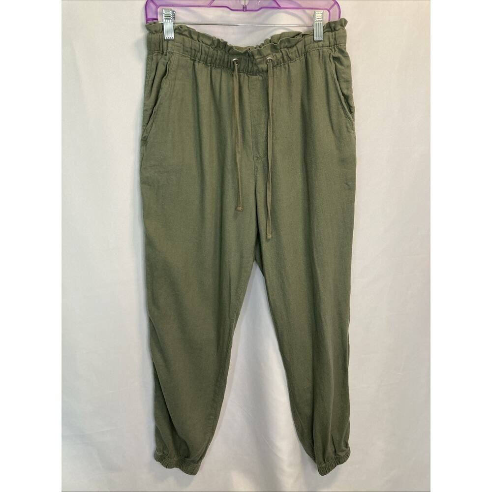 Sanctuary Olive Green Ankle Drawstring Jogger Pants